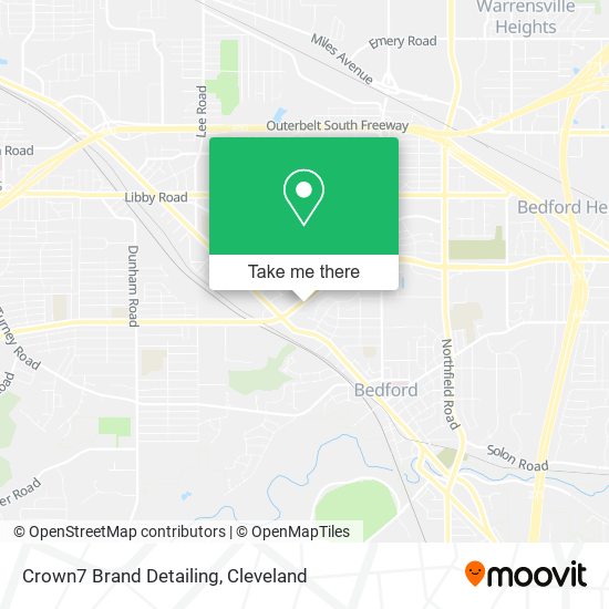 Crown7 Brand Detailing map