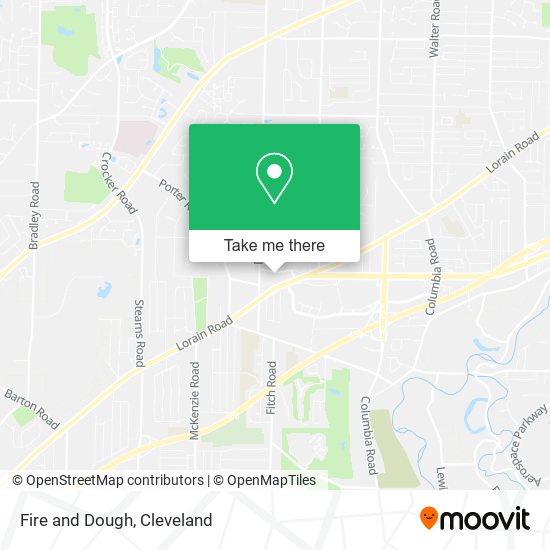 Mapa de Fire and Dough