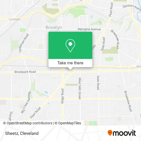 Sheetz map