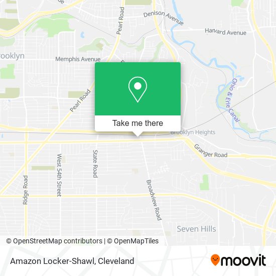 Amazon Locker-Shawl map