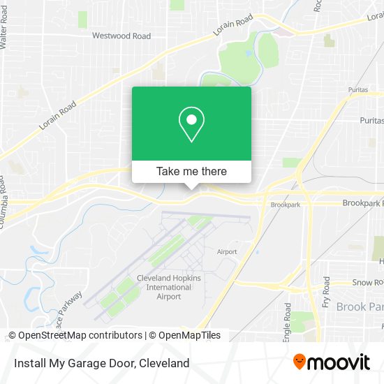 Install My Garage Door map