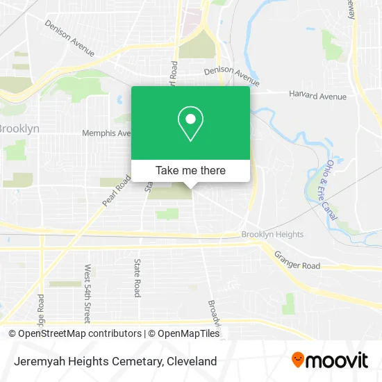 Jeremyah Heights Cemetary map