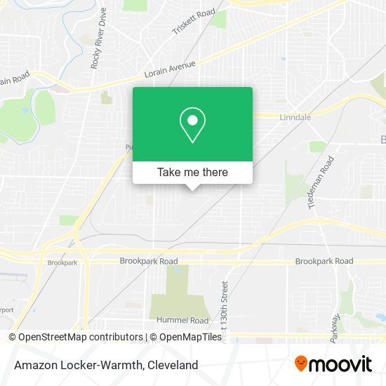 Amazon Locker-Warmth map