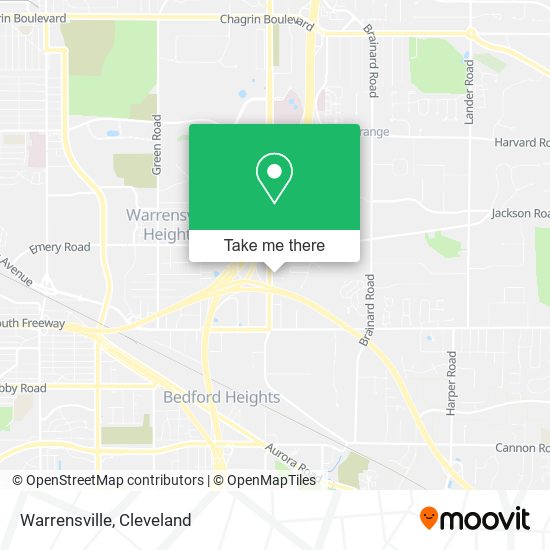 Mapa de Warrensville