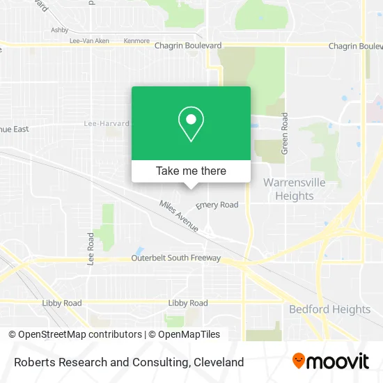 Roberts Research and Consulting map