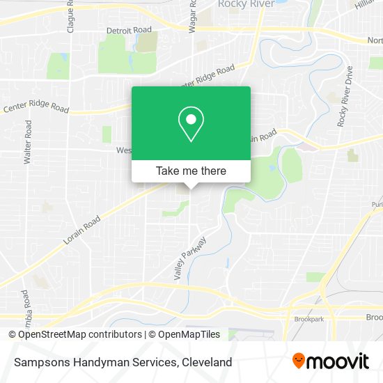 Sampsons Handyman Services map