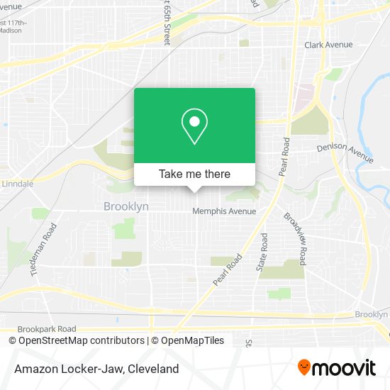 Mapa de Amazon Locker-Jaw