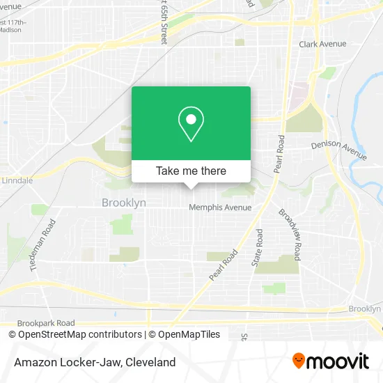 Amazon Locker-Jaw map
