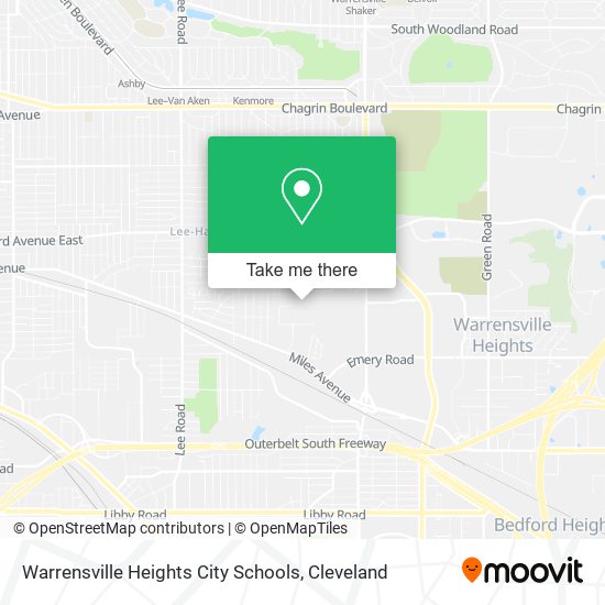 Warrensville Heights City Schools map