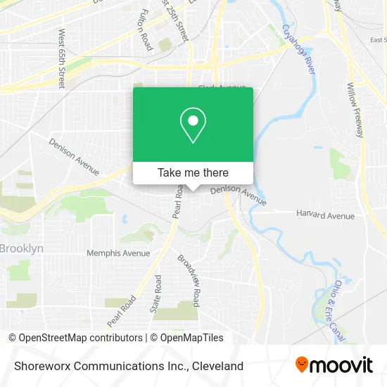 Shoreworx Communications Inc. map