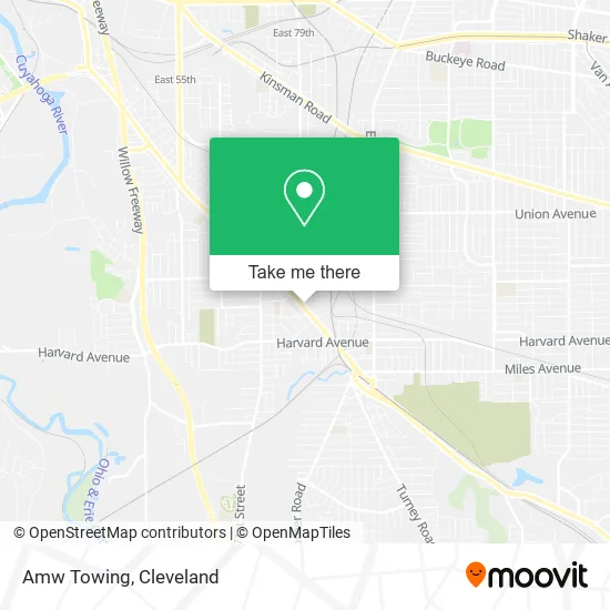 Amw Towing map