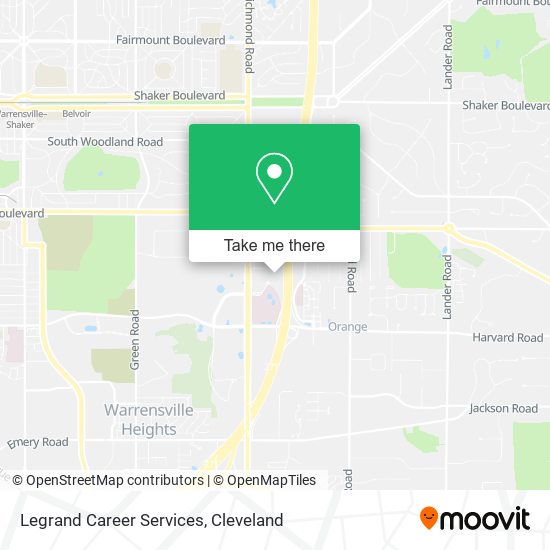 Legrand Career Services map