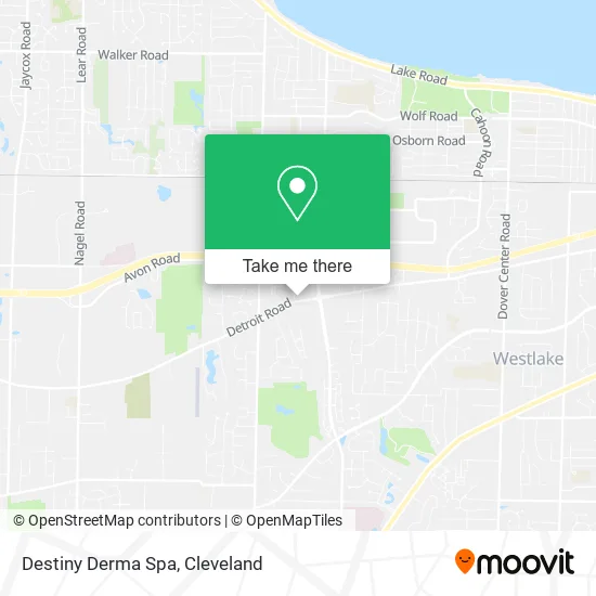 Mapa de Destiny Derma Spa