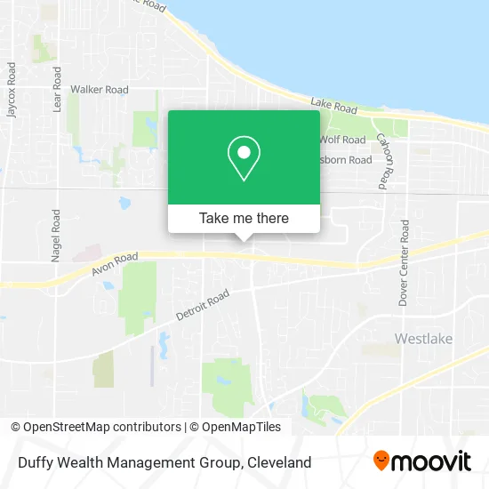 Mapa de Duffy Wealth Management Group