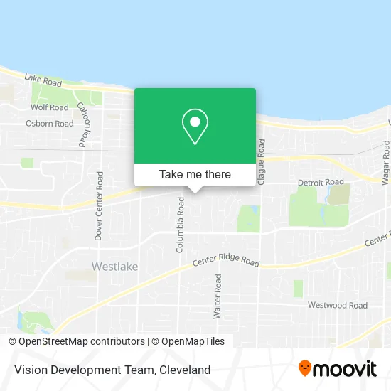 Vision Development Team map