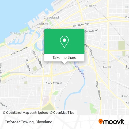 Enforcer Towing map