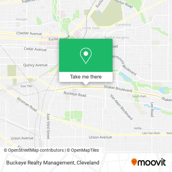 Buckeye Realty Management map