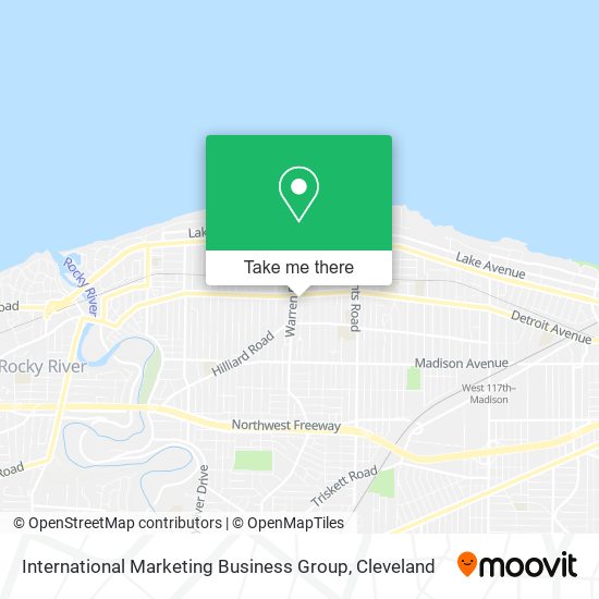 International Marketing Business Group map
