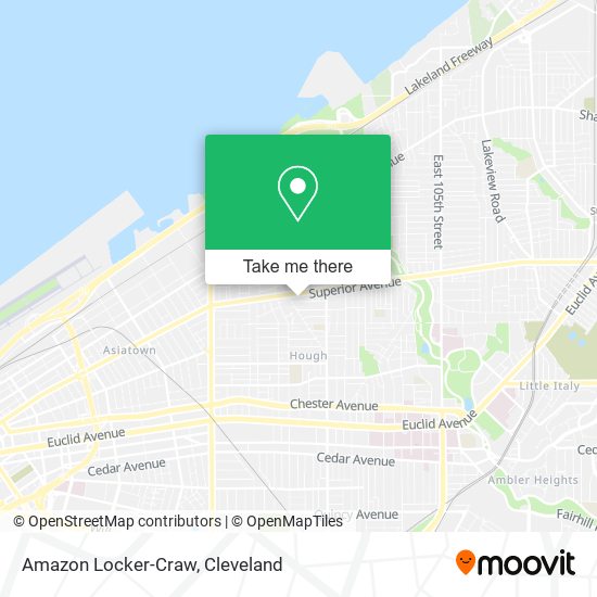 Amazon Locker-Craw map
