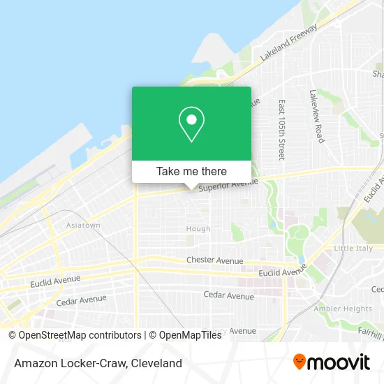 Amazon Locker-Craw map