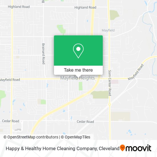 Mapa de Happy & Healthy Home Cleaning Company