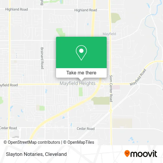 Slayton Notaries map