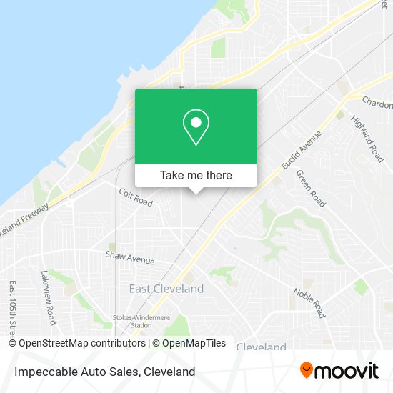 Impeccable Auto Sales map