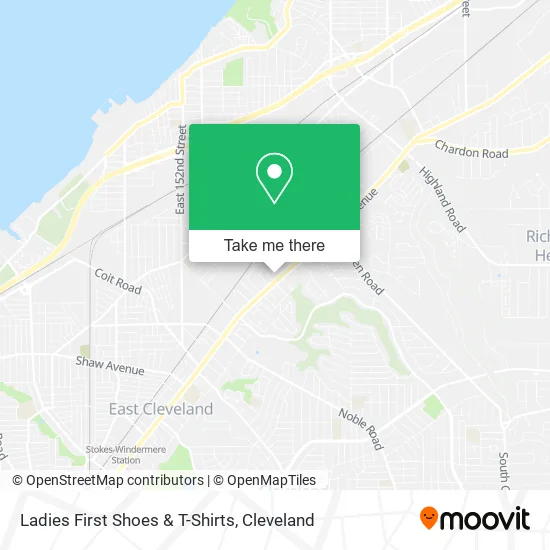 Mapa de Ladies First Shoes & T-Shirts