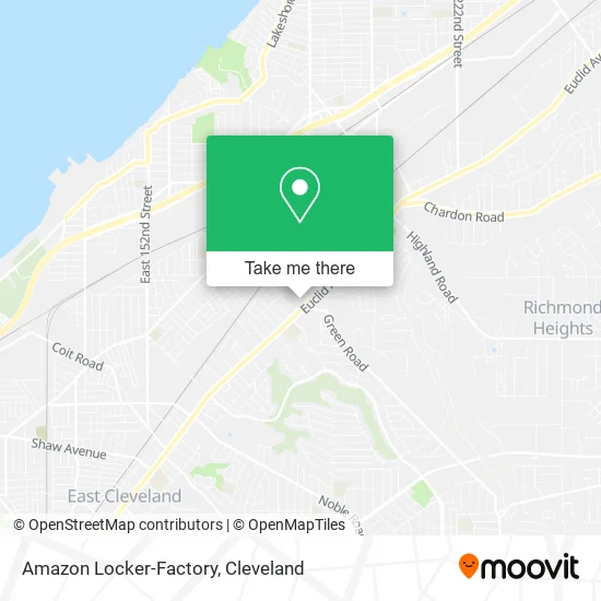Amazon Locker-Factory map