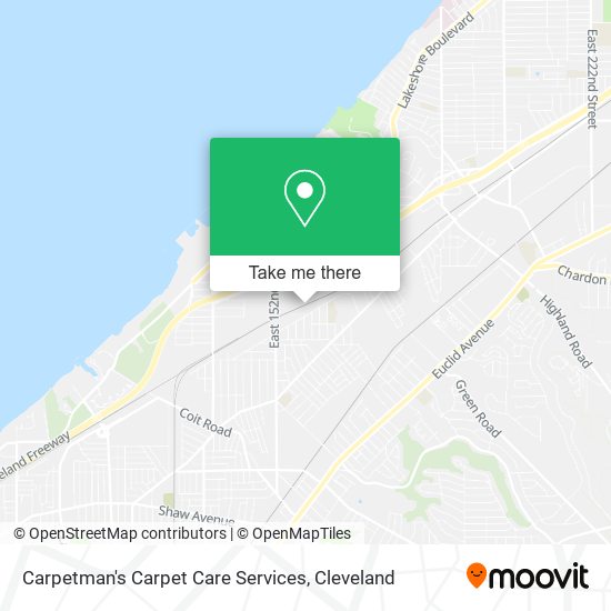 Carpetman's Carpet Care Services map