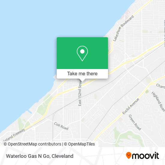Waterloo Gas N Go map