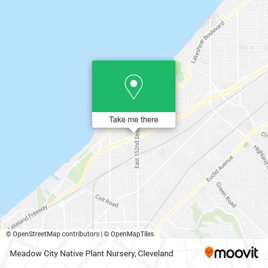 Meadow City Native Plant Nursery map