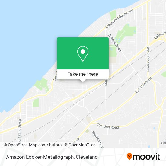 Amazon Locker-Metallograph map