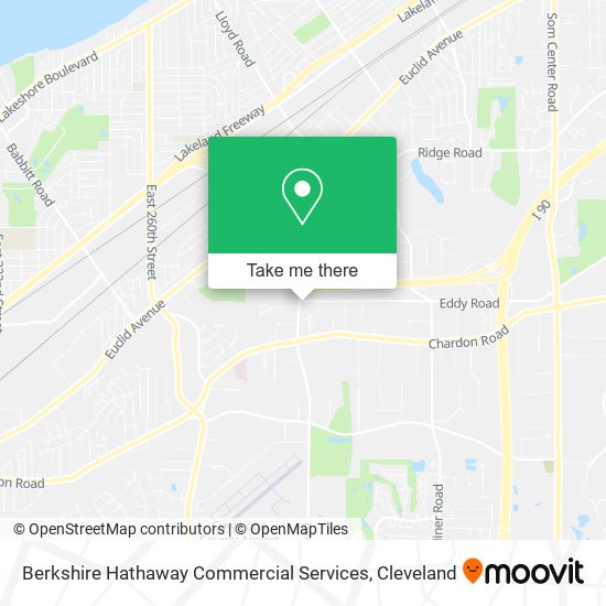 Berkshire Hathaway Commercial Services map