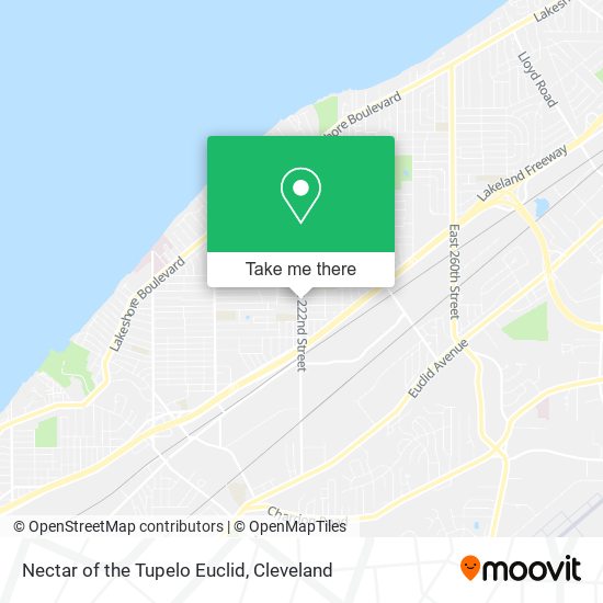 Nectar of the Tupelo Euclid map