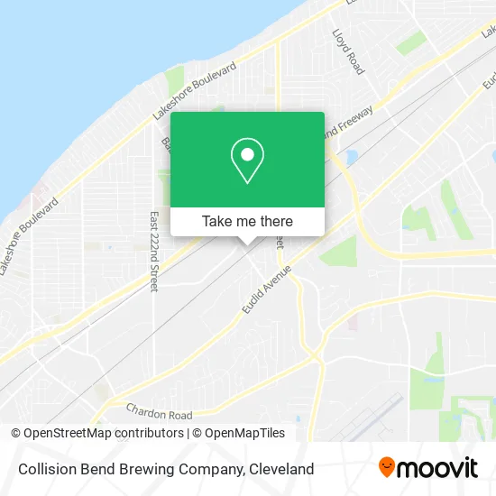 Collision Bend Brewing Company map