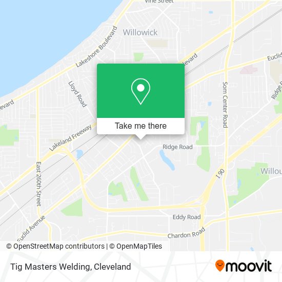 Mapa de Tig Masters Welding