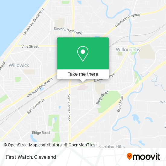 First Watch map
