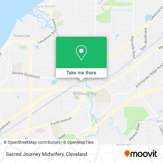 Sacred Journey Midwifery map