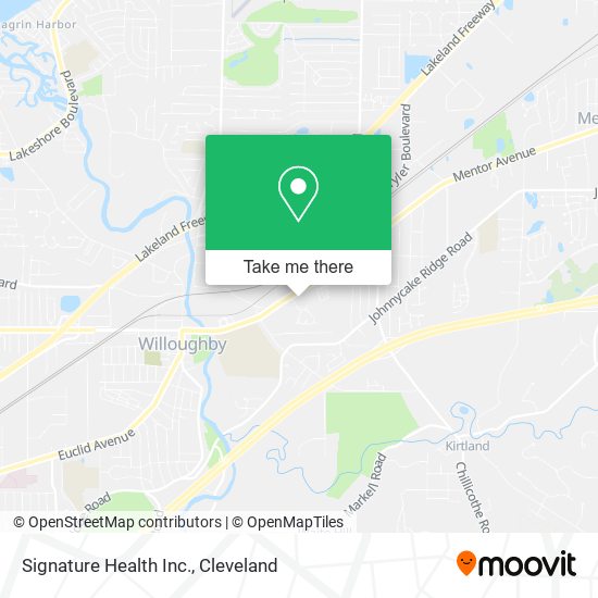 Mapa de Signature Health Inc.