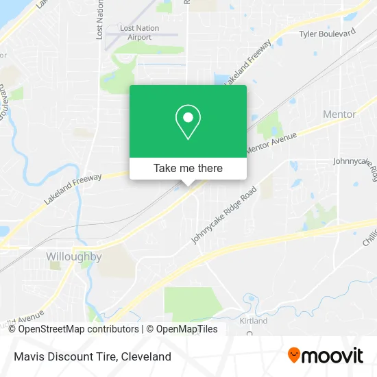 Mavis Discount Tire map