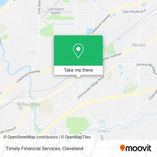 Timely Financial Services map