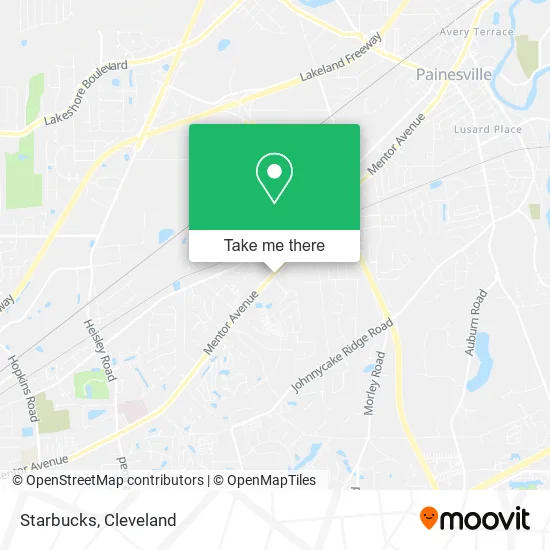 Starbucks map