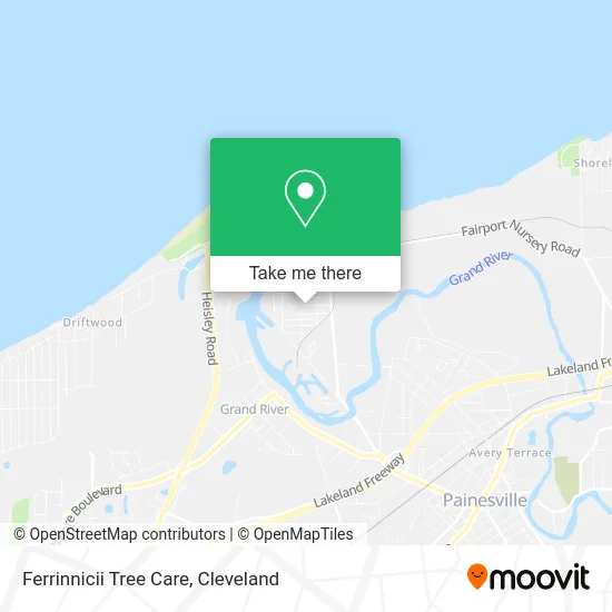 Ferrinnicii Tree Care map