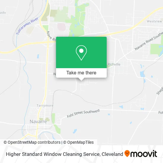 Higher Standard Window Cleaning Service map