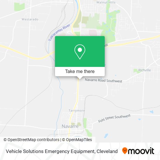 Vehicle Solutions Emergency Equipment map