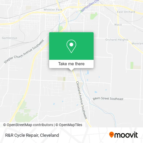 R&R Cycle Repair map