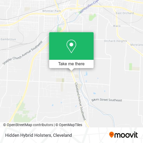 Mapa de Hidden Hybrid Holsters
