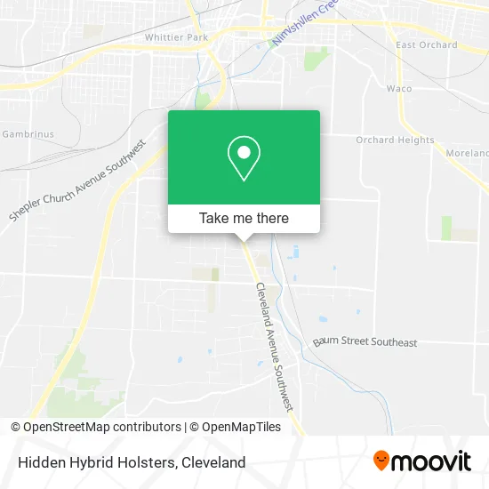 Hidden Hybrid Holsters map