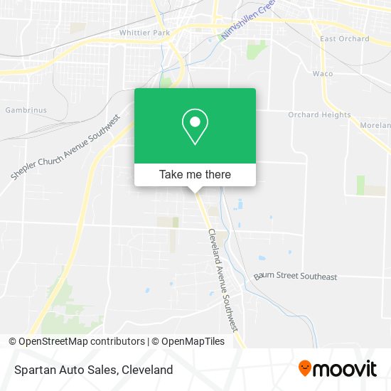 Spartan Auto Sales map